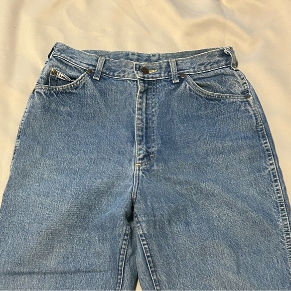 Vintage Lee Women’s Jeans in Medium Blue Wash - Size 12 Med - Picture 3 of 11